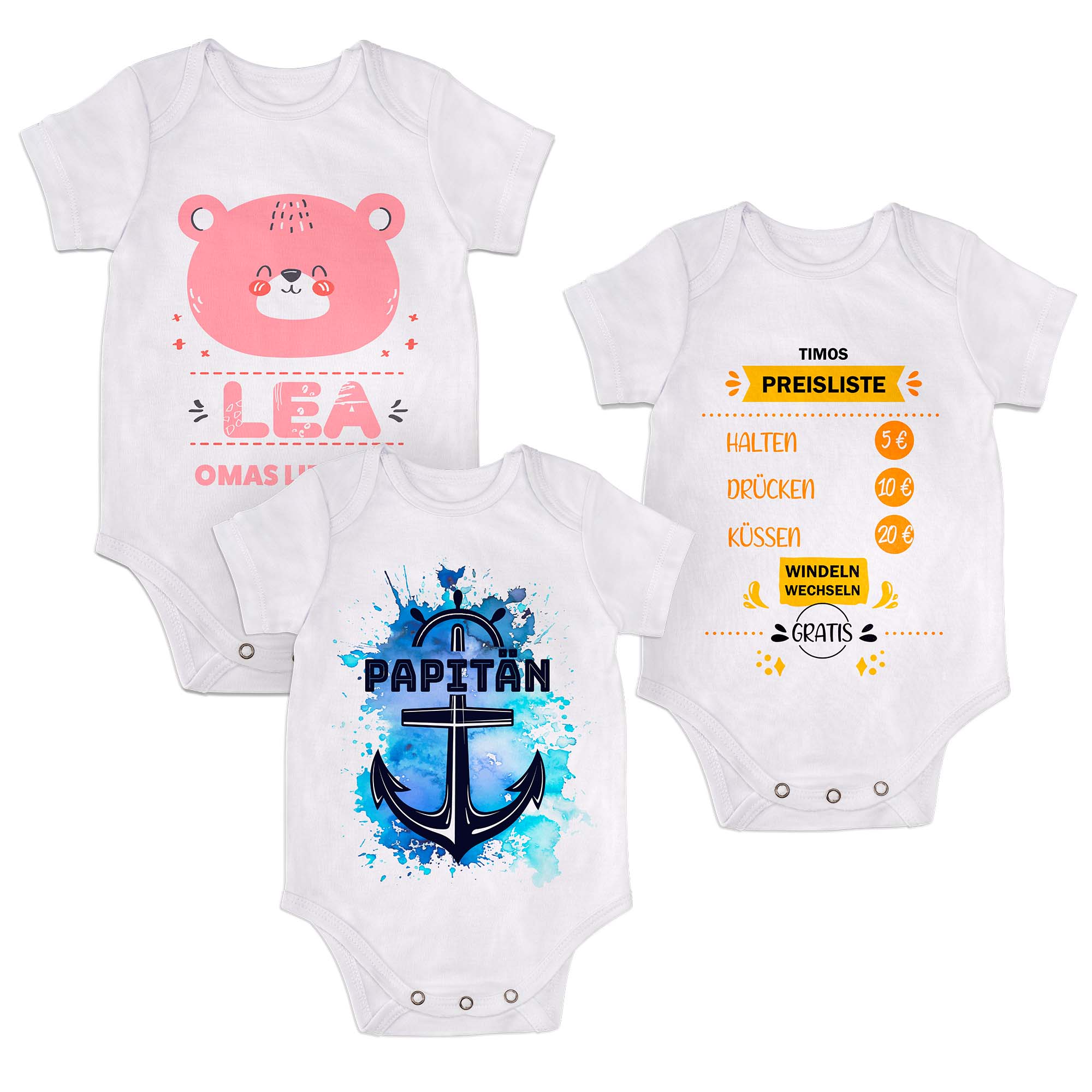 Body Bébé en 100% polyester ultra doux - PrintFabrik Matériel et Articles  pour la sublimation