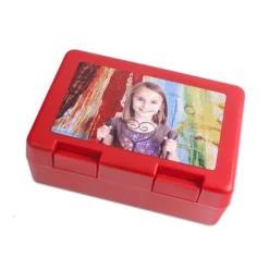 Boite sandwich ou gouter rouge