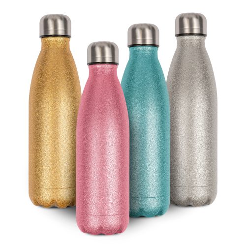 Bouteille isotherme en inox paillettes 500 ml