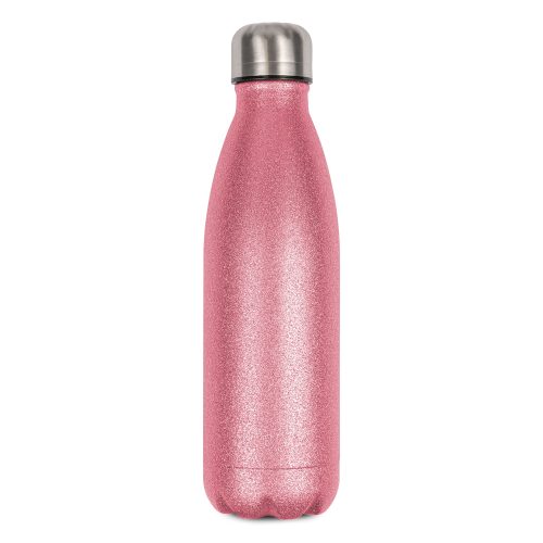 Bouteille isotherme en inox paillettes 500 ml pink