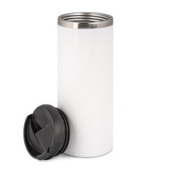 Canette thermos en acier inoxydable 340ml blanc