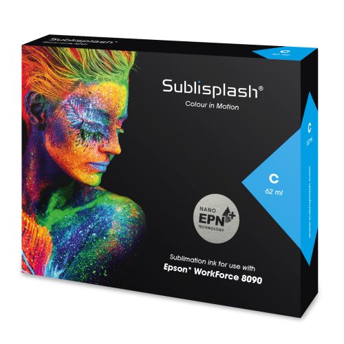 Encre Sublisplash EPN Epson WF 8090 Cyan