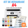 Kit de démarrage sublimation A4 Ecotank Epson ET-2856 sans Sublisplash driver - Kits de démarrage Imprimante de sublimation