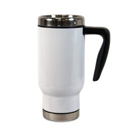 Mug thermos en inox 470ml blanc