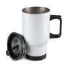 Mug thermos en inox 390ml - Mugs & Tasses sublimables – Revêtement haute qualité
