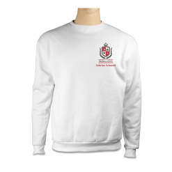 Sweatshirt basic blanc1