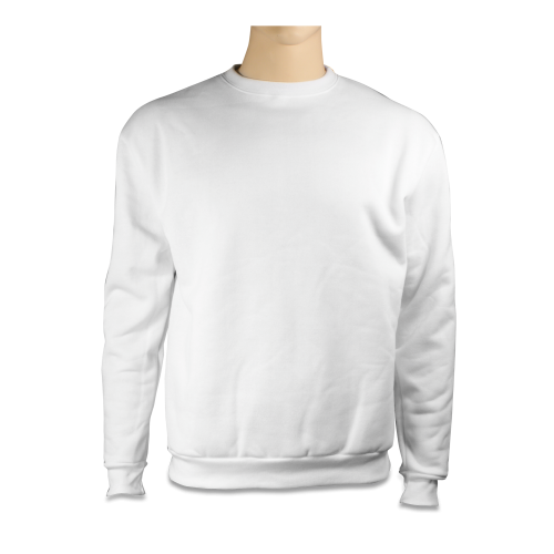 Sweatshirt basic blanc2