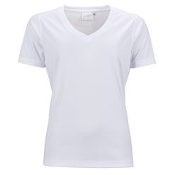 T shirt actif femme col V av