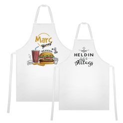 Tablier de cuisine blanc sublimation1