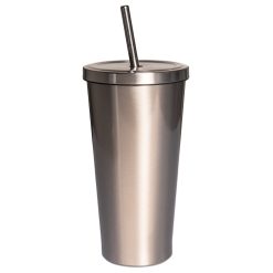 Tasse en acier inoxydable conique 480 ml GRIS