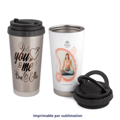 Tasse thermos acier inoxydable 450ml PrintFabrik Matériel et Articles pour la sublimation