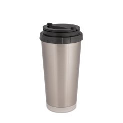 Tasse thermos acier inoxydable 450ml gris1