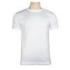 Tee-shirt basic unisex blanc touché coton - T-Shirt-Polos
