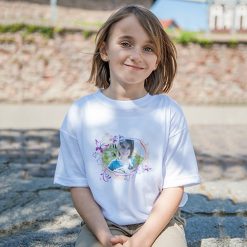 Tee-shirt enfant unisex blanc touché coton PrintFabrik Matériel et Articles pour la sublimation