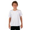 Tee-shirt enfant unisex blanc touché coton - T-Shirt-Polos
