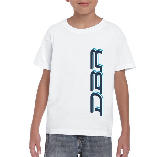 Tee shirt enfant unisex blanc touche coton4