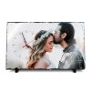 Sublistar® Horloge de table en ardoise en forme rectangulaire - Ardoises