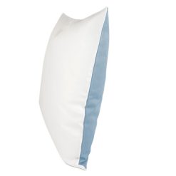 Housse de coussin bicolorebleu ciel