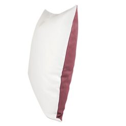 Housse de coussin bicoloreframboise