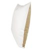 Housse de coussin bicolore 40x40cm - Coussins et couvertures
