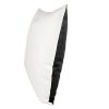 Housse de coussin bicolore 40x40cm - Coussins et couvertures