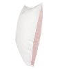Housse de coussin bicolore 40x40cm - Coussins et couvertures