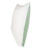 Housse de coussin bicolore 40x40cm - Coussins et couvertures