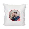 Housse de coussin blanc satiné - Coussins et couvertures