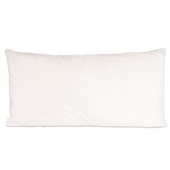 Housse de coussin blanche douce et moelleuserectangle2