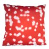 Housse de coussin blanche avec motif 40 x 40 cm - Coussins et couvertures