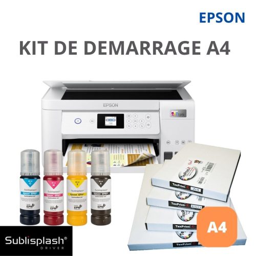 Pack Mini A4 Ecotank avec presse Secabo TC-2 23x33cm PrintFabrik Matériel et Articles pour la sublimation