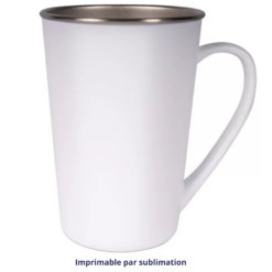 Mug en inox en forme conique 17oz