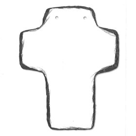 16x20cm Croix