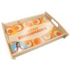 Sublistar® Plateau en bois - Plateau service