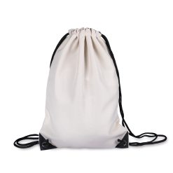 Sac de sport de couleur naturelle aspect lin2