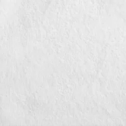 Serviette en coton et polyester blanc 2