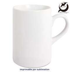 Tasse mince en céramique STEFFI, black Orca AAA+