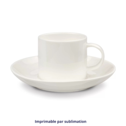 Tasse à espresso MILANO avec soucoupe