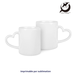 Tasse de couple DUO black Orca