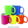 Tasse fluo sublimable en céramique 11oz - Céramique