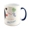 Tasse changement couleur WOW avec effet thermo-magique - Mugs & Tasses sublimables – Revêtement haute qualité