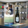 Coffret à vin en bois de pin en couleur naturelle 345 x 105 x 105 mm - Boîtes