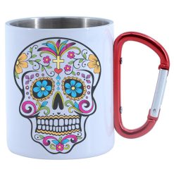 mug alu mousqueton blanc