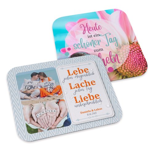 Tapis de souris en textile avec effet lotus - Bureau commerce
