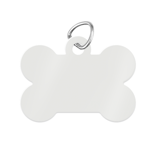 UNISUB Pendentif en aluminium d´os 38 x 25 mm PrintFabrik Matériel et Articles pour la sublimation