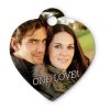 UNISUB Pendentifs en aluminium, coeur 31 x 34 mm - Accessoires