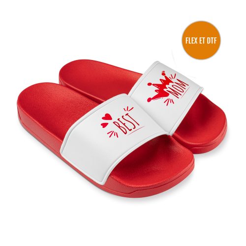 Claquettes de bain adulte imprimable en Flex ou DTF – Image 6