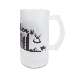 Chope à bière en verre 16oz PrintFabrik Matériel et Articles pour la sublimation