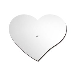 Cadran pour horloge murale forme de coeur PrintFabrik Matériel et Articles pour la sublimation