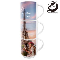 Mug en céramique superposable black Orca PrintFabrik Matériel et Articles pour la sublimation